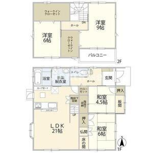 今伊勢町宮後戸建の間取り
