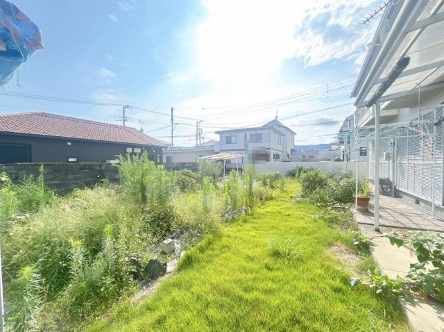 日立市東金沢町5丁目　中古戸建の庭