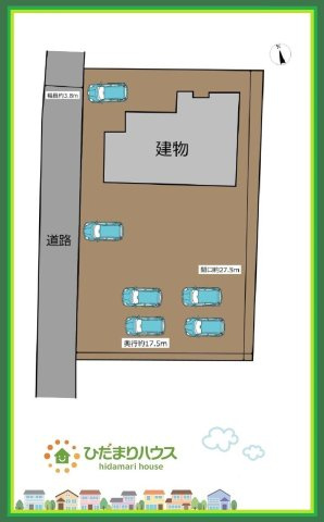 日立市東金沢町5丁目　中古戸建の区画図|閑静な住宅地で叶える穏やかな新生活☆彡