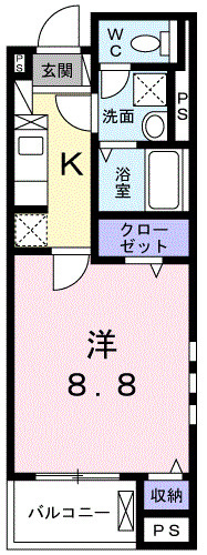 サンドミール蒲田の間取り