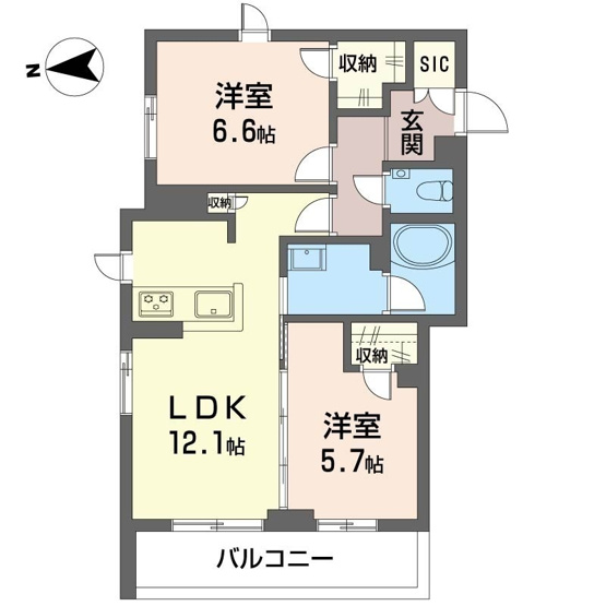 【間取り】 | 【新築】ホクレアセンター北【SHM】