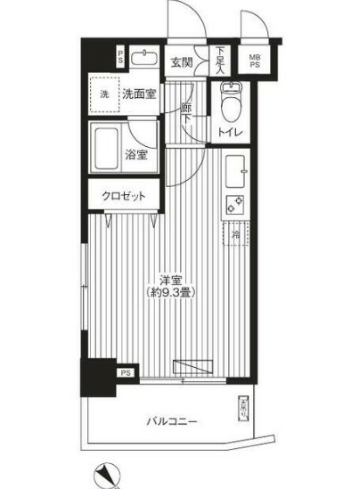 SKガーデン西葛西Ⅲの間取り