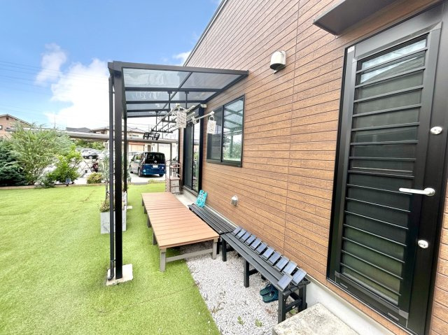 【中古戸建】渋川市渋川の庭|■お庭｜憧れの庭付き一戸建て！お庭でBBQやビニールプールを置いてお子様と遊ぶこともできます（*＾＾*） 