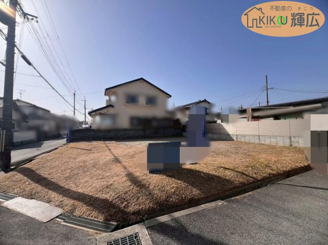 加古川市新神野3丁目　土地の前面道路含む現地写真