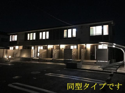 【外観】 | 仮)ユニヴァリィⅡ鶴田町新築アパート | 同型タイプ