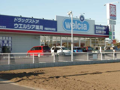 【周辺】 | サンティエⅢ | ウエルシア薬局宇都宮テクノポリス店まで1,145ｍ