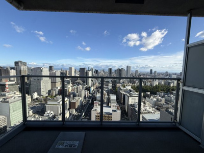 【展望】 | ディーグラフォート大阪N.Y.タワーHIGOBASI | 寝室からの眺望