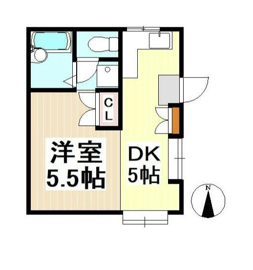 ブッシュクローバーの間取り