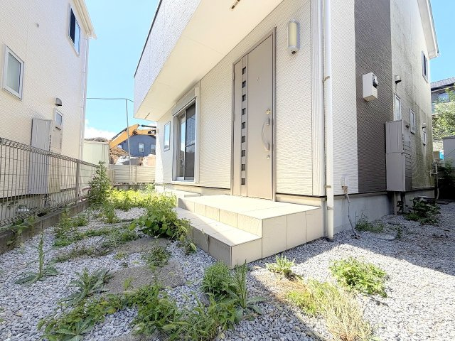 あきる野市野辺　中古住宅の庭