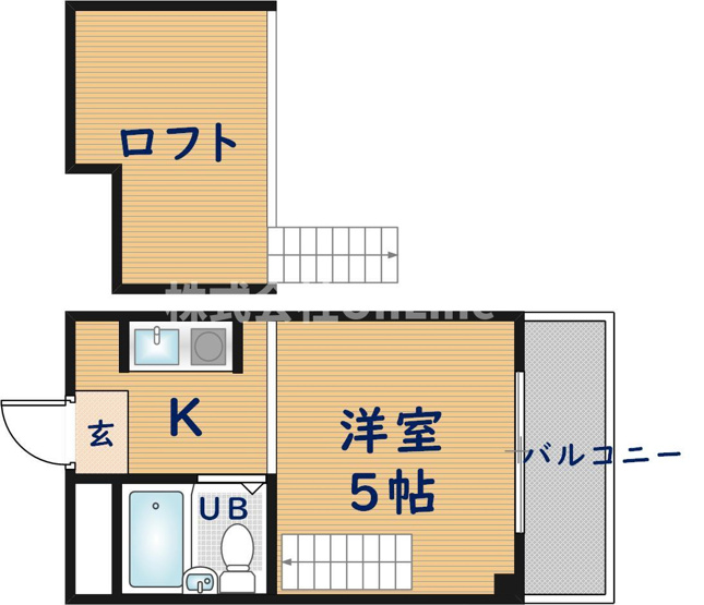 【間取り】 | YOUハイム寿Ⅱ番館