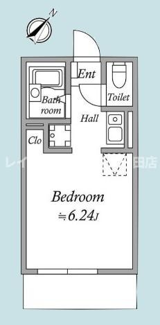 フェリシアス※初期費用分割あと払いサービス利用可能物件の間取り