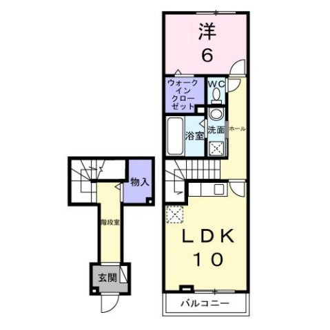 【間取り】 | エレガンス　メゾン　Ⅱ