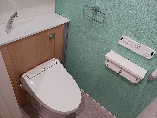【トイレ】 | エレガンス　メゾン　Ⅱ | コンパクトで使いやすいトイレです