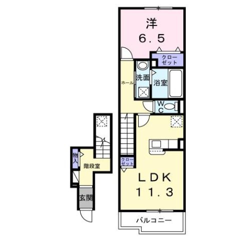 【間取り】 | エレガンス　メゾン　Ⅱ