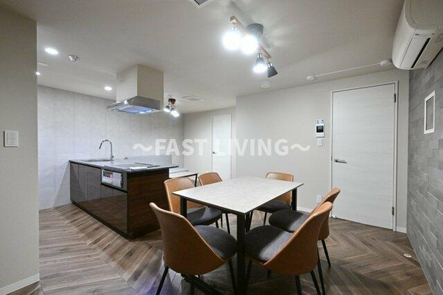 Apartment小石川後楽園の居間・リビング