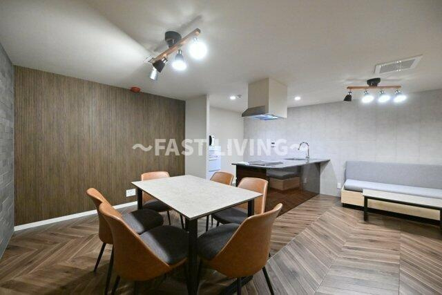 Apartment小石川後楽園の居間・リビング