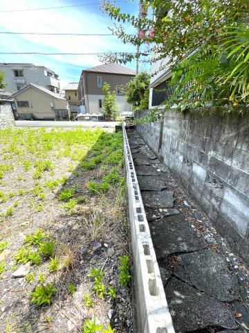 塩屋崎町二丁目　土地の外観|道路や隣接地との境界確定済みです。（2026年7月）