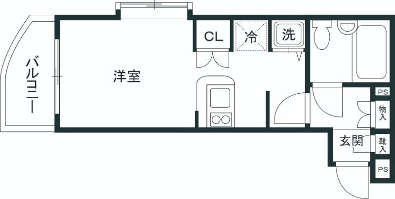 ワコーレ五反田の間取り|間取りです。