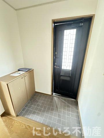 プチメゾンの玄関