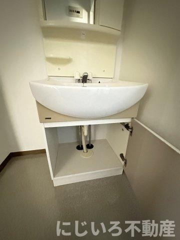 プチメゾンの洗面所