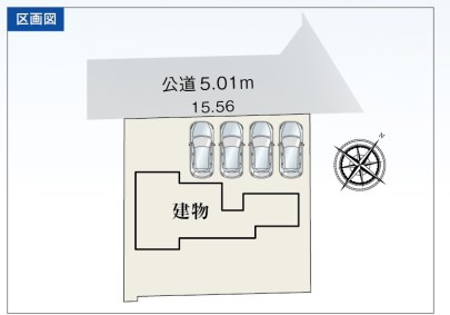 牧之原市細江　10期／の区画図