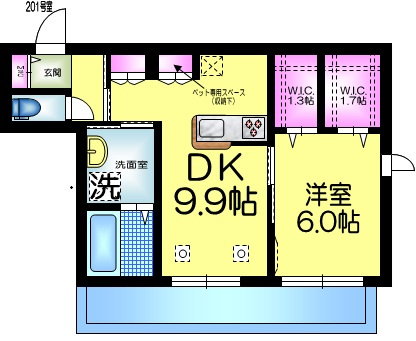ベルデュール西船橋の間取り|★間取り★
