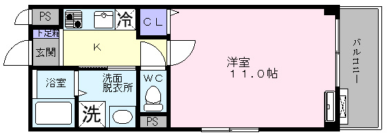 【間取り】 | メゾンなか２