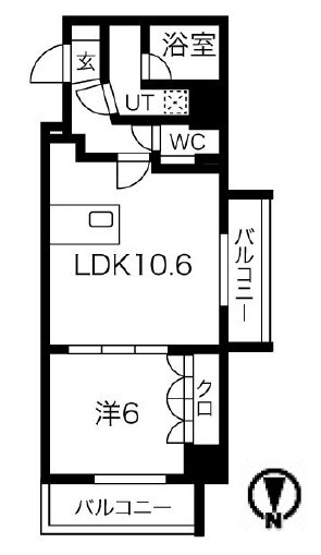 LEXE八広 の間取り
