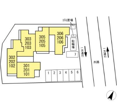 Lumiere『ルミエール』の区画図