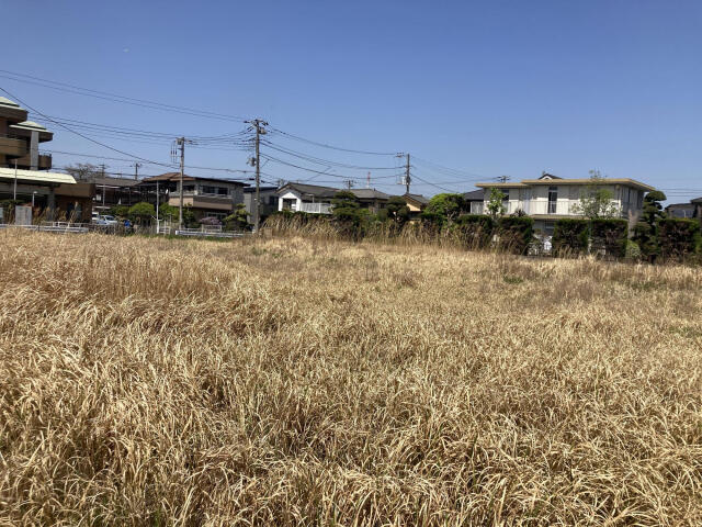 千葉市中央区浜野町の売地の外観|4月中旬撮影