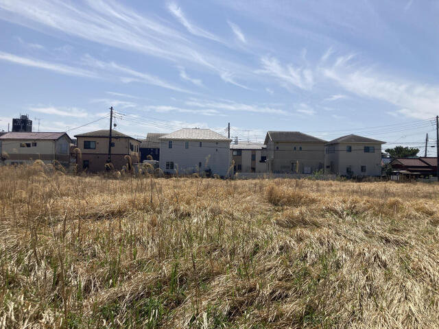 千葉市中央区浜野町の売地の外観|4月中旬撮影