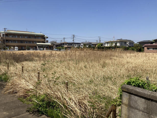 千葉市中央区浜野町の売地の外観|4月中旬撮影
