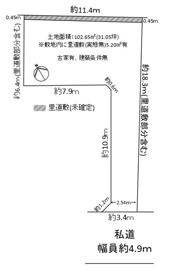 【土地図】 | 堺市西区浜寺公園町2丁土地
