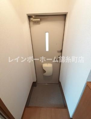 エコーハイムの玄関