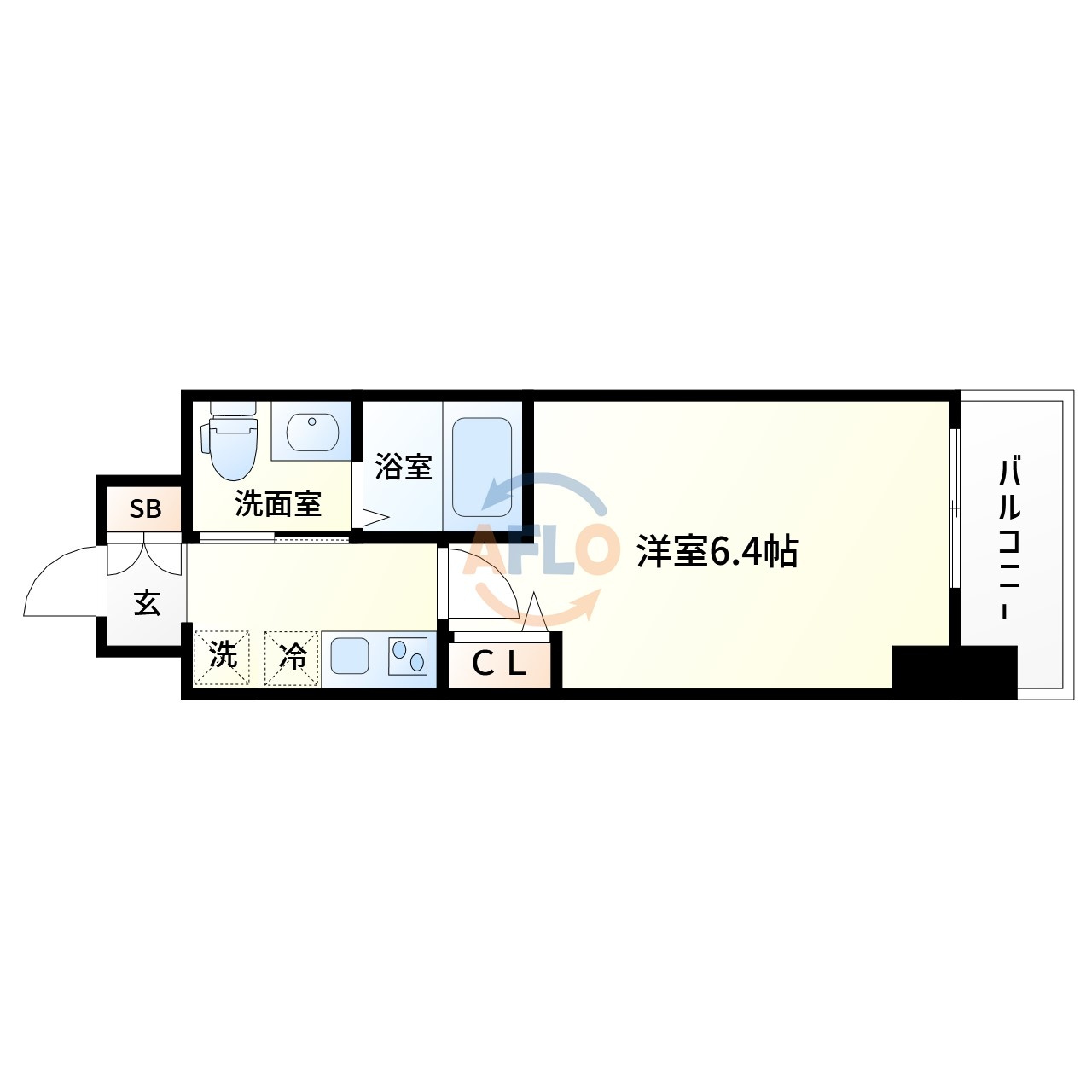 セレニテ九条リアンの間取り|セレニテ九条リアン　間取り