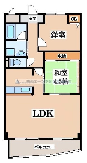 【間取り】 | セ・エム・アッシュ北野