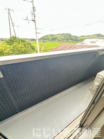 アナナメゾンⅤのバルコニー