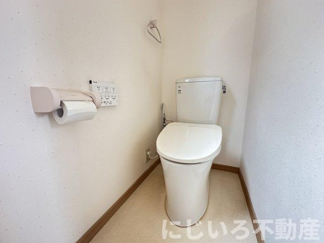コテージツインのトイレ
