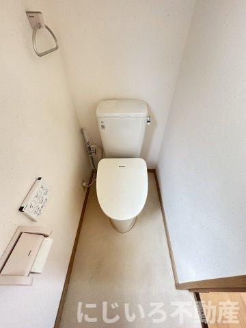 コテージツインのトイレ