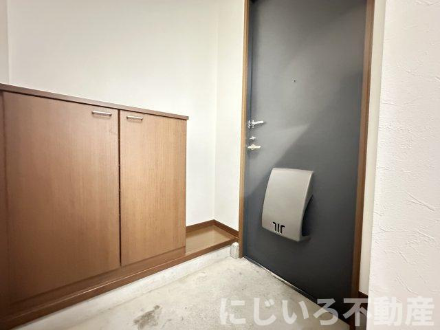 サンフラン羽ノ浦Bの玄関
