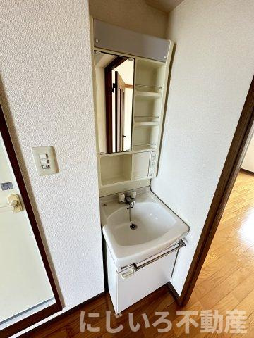 シティステイション参番館の洗面所