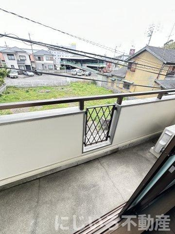シティハイツヤマフジのバルコニー