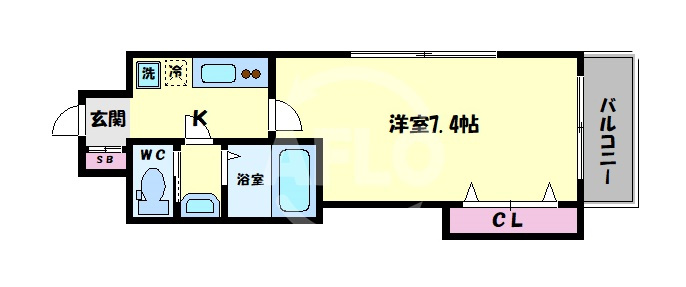 Luxe天王寺の間取り|Luxe天王寺　間取り