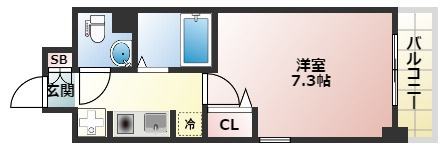 【間取り】 | エイチ・ツー・オー東住吉Ⅰ番館