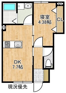 【間取り】 | ソレイユルヴァン雑賀町