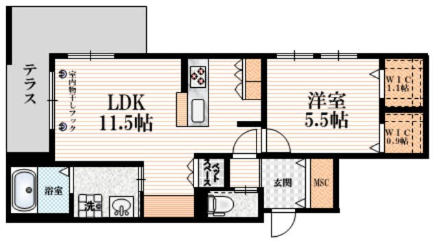Ｌｅ　Ｃｉｅｌの間取り|★間取図★