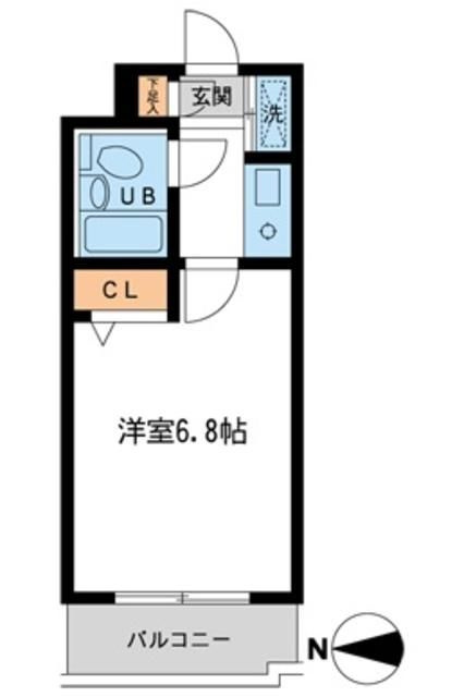 ハーモニー上北沢の間取り