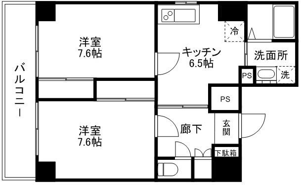 [Sonare]mia casa Cタイプ の間取り