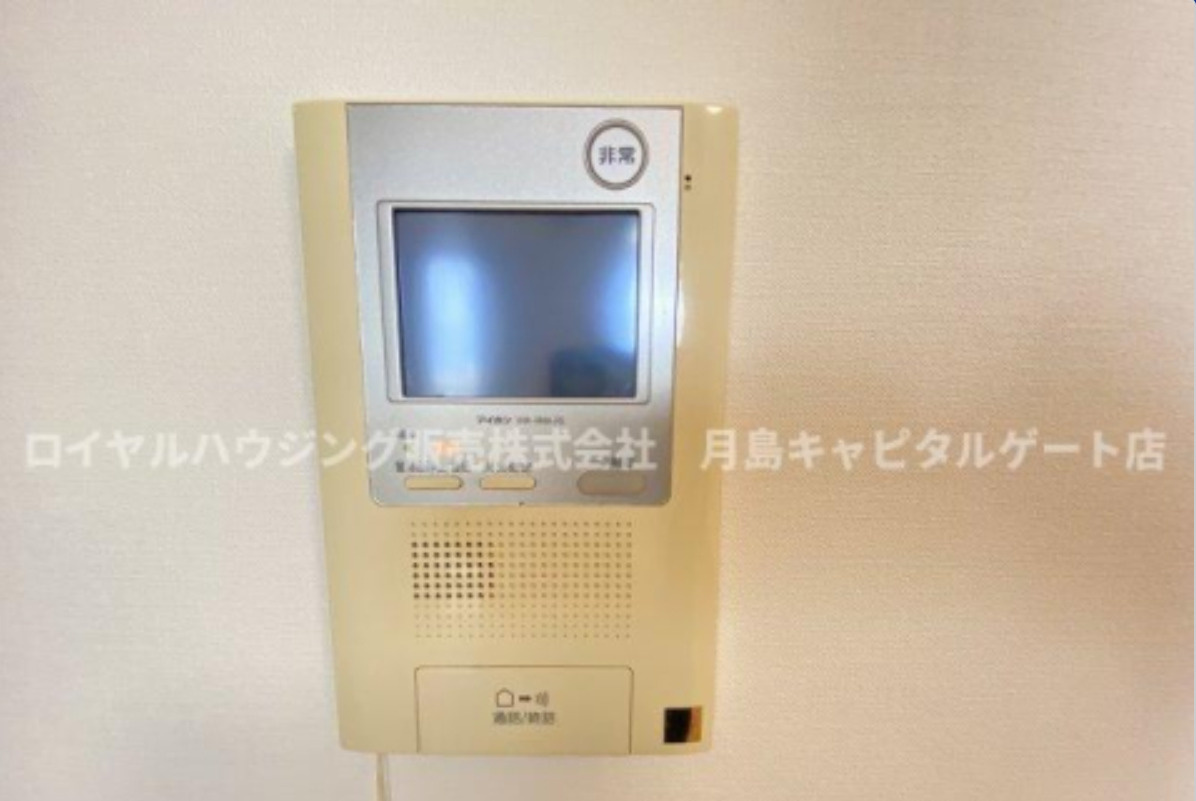 【TVモニター付きインターフォン】