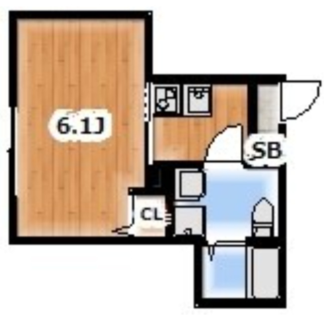 Ambition大谷の間取り